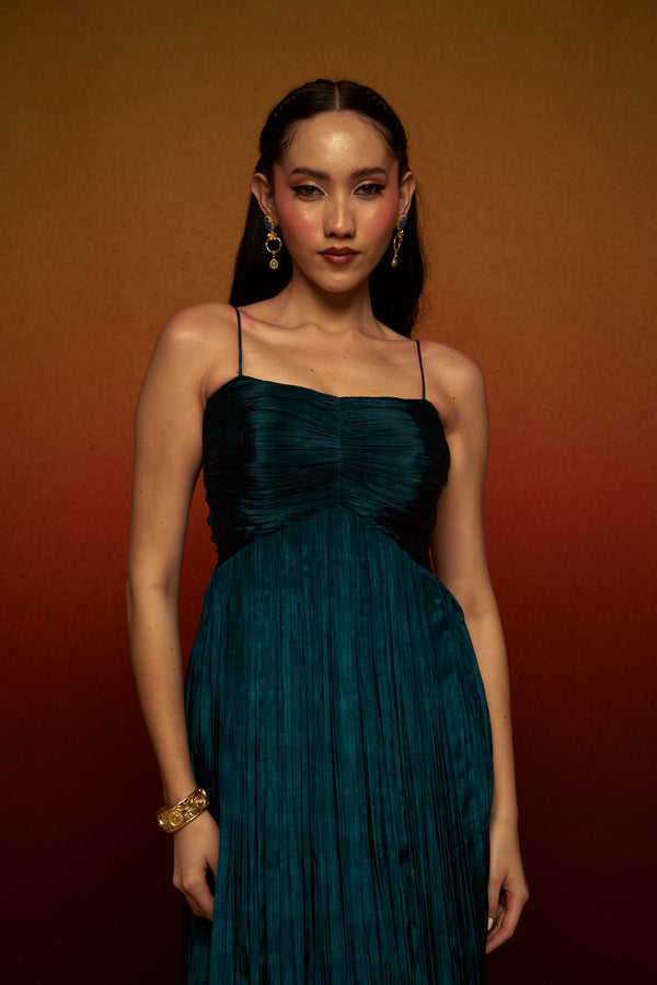 Ethereal Natural Crepe Dress
