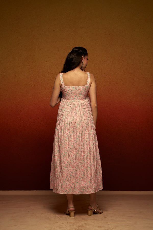 Timeless Cotton Linen Midi Dress
